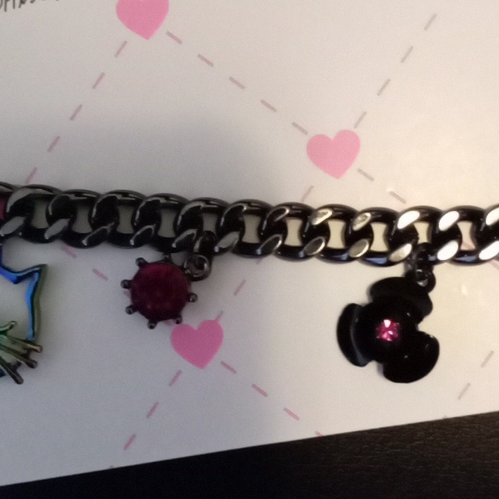 Betsey Johnson Cat charm bracelet 🐈‍⬛ - Picture 4 of 6
